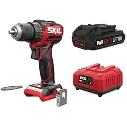 Шурупокрут-дриль акумуляторний SKIL 3065 CA Compact 20В безщітковий 1х2.5 А/год 60 Нм 500·1800 об/хв 0.9 кг