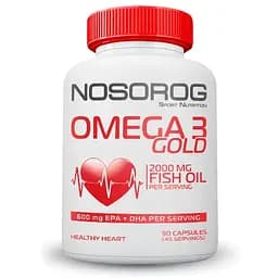 Жирні кислоти Nosorog Omega 3 Gold 90 капсул