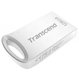 USB флеш накопичувач Transcend 128GB JetFlash 710 Silver USB 3.0 (TS128GJF710S) - мініатюра 3