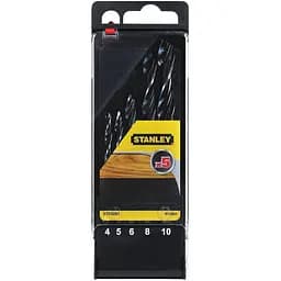 Набор сверл по дереву Stanley 4-10 мм 5 шт. (STA56001-QZ)