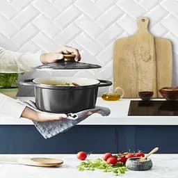 Каструля Tefal Air, з кришкою, 3.1л, алюміній, чорний (E2554404) - мініатюра 5