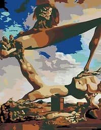 Картина за номерами Rosa Start Шедеври світового мистецтва 8.59 35x45 см