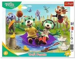 Набір Пазли 25 елементів (Рамкові) - "Родина Трефликів"