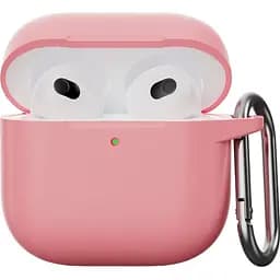 Чехол для наушников Silicone Case для AirPods 4 Pink [122749]