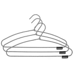 Набір плечиків для одягу Brabantia Soft Touch, чорно-білий, 3 шт. (149269)