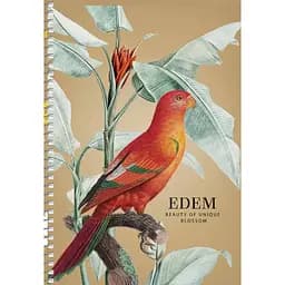 Тетрадь для записей Student А5, без линовки, спираль, 96 л., Оранжевый попугай (A5-SC-096-6103)