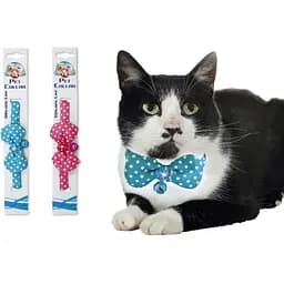 Нашийник для котів Croci Butterfly з дзвіночком 1х19-29 см