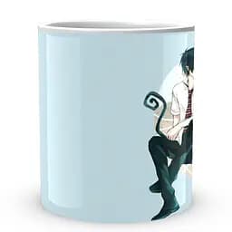 Кухоль GeekLand Blue Exorcist Синій Екзорцист Рін Юкіо BE 02.14 330 мл білий - мініатюра 2