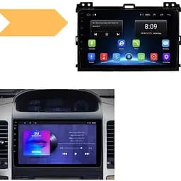 Штатная автомагнитола XPRO Toyota Prado 120 2004-2009 (9") Android 10.1 (4/32) черный (MER-14143_5408)