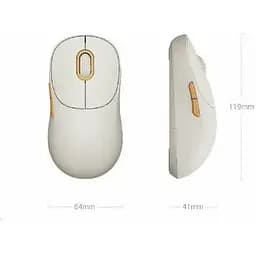 Бездротова мишка Xiaomi Wireless Mouse 3 бежева (XMWXSB03YM) - мініатюра 4