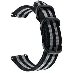 Нейлоновый ремешок Primo Traveller для часов Xiaomi Amazfit GTR 47 мм Black Grey