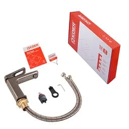 Змішувач для умивальника Koer KB-10031-07 KR5432 Графіт - мініатюра 7