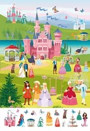 Книга-картонка Великий віммельбух. Замок принцеси - мініатюра 7