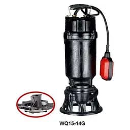 Дренажно-фекальный насос VOLKS pumpe WQ15-14G 1,5кВт з ріжучим механізмом (13626) - мініатюра 3
