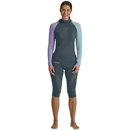 Термоштани 3/4 жіночі Ortovox 120 Comp Light Short Pants Women M Темно-сірий - мініатюра 2