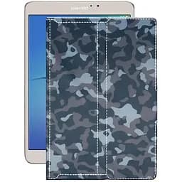 Чехол StatusCASE из экокожи для планшета Samsung Galaxy Tab S2 (T713) Хаки-синий