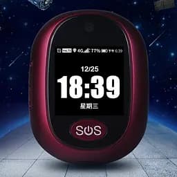 Трекер GPS V45 Tracker Pendant with display SIM (4GLTE with 2GGSM fallback) 600mAh Red - мініатюра 2