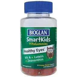 Добавка для детей Bioglan Smartkids Healthy Eyes, 30 желеек для поддержания зрения - Клубника