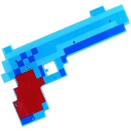 Дитяча іграшка Пістолет музичний Bambi зі звуками та світлом Синій MW2221