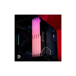 Модуль пам'яті для комп'ютера DDR4 32GB (2x16GB) 3200 MHz Beast RGB Black Kingston Fury (ex.HyperX) (KF432C16BB12AK2/32WP) - мініатюра 8