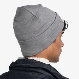 Шапка Buff Merino Heavyweight Beaney Solid Light Grey (1033-BU 111170.933.10.00) - мініатюра 5