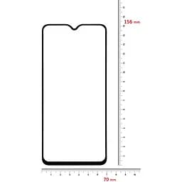 Захисне скло BeCover для Poco M2 / Poco M3 Black (705664) - мініатюра 3