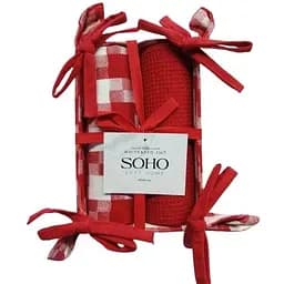 Набір рушників Soho 40x60см White&Red 2шт pbe0050699