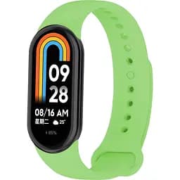 Силіконовий ремінець BeCover для Xiaomi Mi Smart Band 8 Green (709389)