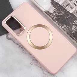 TPU чохол Bonbon Metal Style with MagSafe для Samsung Galaxy A15 4G/5G / M15 5G Рожевий / Light Pink - мініатюра 3
