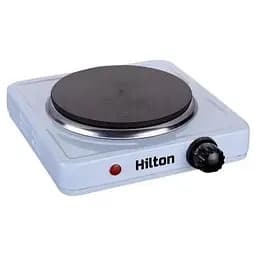 Електроплита Hilton HEC-152, білий, 1500W, 1 комфорка, поворотні перемикачі