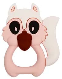 Прорізувач для зубів Lindo Білка, рожевий (LI 321 б рож)