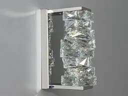 Світильник настінний LED Diasha F3820-120x260, 10W, хром, для коридору, вітальні, спальні - мініатюра 4