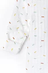 Чоловічок для немовлят на блискавці Confetti з тканини інтерлок жатка - мініатюра 3