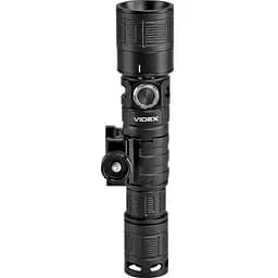 Ліхтар ручний Videx AT366, чорний, 1000 Лм, 5000K, до 200 м, 5 режимів роботи, лінзи із загартованого скла, світлодіод Luminus