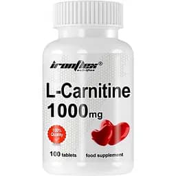 Жироспалювач IronFlex L-Carnitine 1000, 100 таблеток