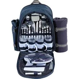 Набір для пікніка Time Eco на 4 персони синій (TE-412 Picnic)