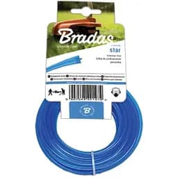 Волосінь для тримера Bradas TRIMMER "зірка" 2,4мм х 50м ZTG24050K