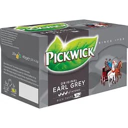 Чай чорний Pickwick Earl Grey з бергамотом 40 г (20 шт. х 2 г) (907477) - мініатюра 2