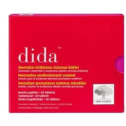 Добавка New Nordic Dida для нормалізації травлення 60 таблеток