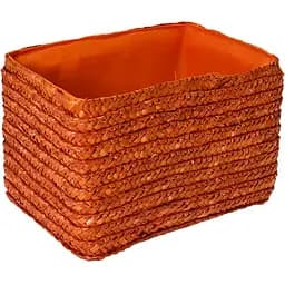 Кошик плетений Natural House помаранчевий 21х15х15 см (HZ-913-4)