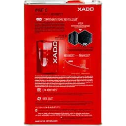 Моторна олива XADO 5W-30 A5/B5 Red Boost синтетична 4 л - мініатюра 3