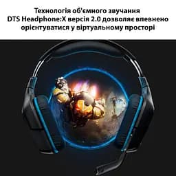 Навушники Logitech G432 7.1 Surround Sound Wired Gaming Headset (981-000770) - мініатюра 3