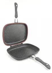 Двухсторонняя сковорода гриль А-ПЛЮС 32 см