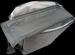 Термосумка Live in style 8L, сіра, холодильник через плече, Small Cool Bag - мініатюра 9
