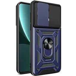 Чохол Ummi Camshield Serge Ring для Xiaomi Redmi Note 13 4G Синій / Navy - мініатюра 2