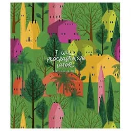 Тетрадь общая I will procrastinate later Школярик 036-3200L-1 в линию 36 листов