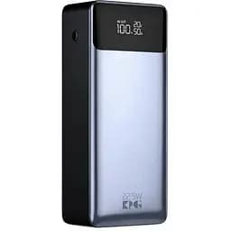 Портативное зарядное устройство Power Bank KP KPG-307 30000 mAh с дисплеем 2 в 1 Черный