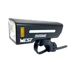 Велосипедна фара передня West Biking YP0701454 1000 Lm 1 Led чорний (G0001994)