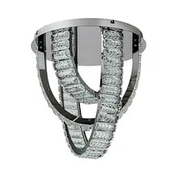 Люстра LED Levistella 790L1049 (400), 50W, три режими світла, скло, сучасний стиль для вітальні