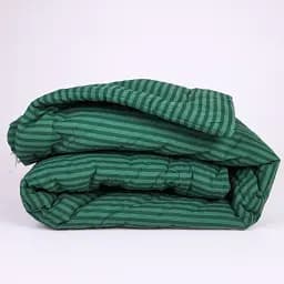 Набір MirSon №1034 Сolor Fun Line Stripe Emerald Bamboo 155 х 215 см смарагдовий (2200010880915) - мініатюра 2